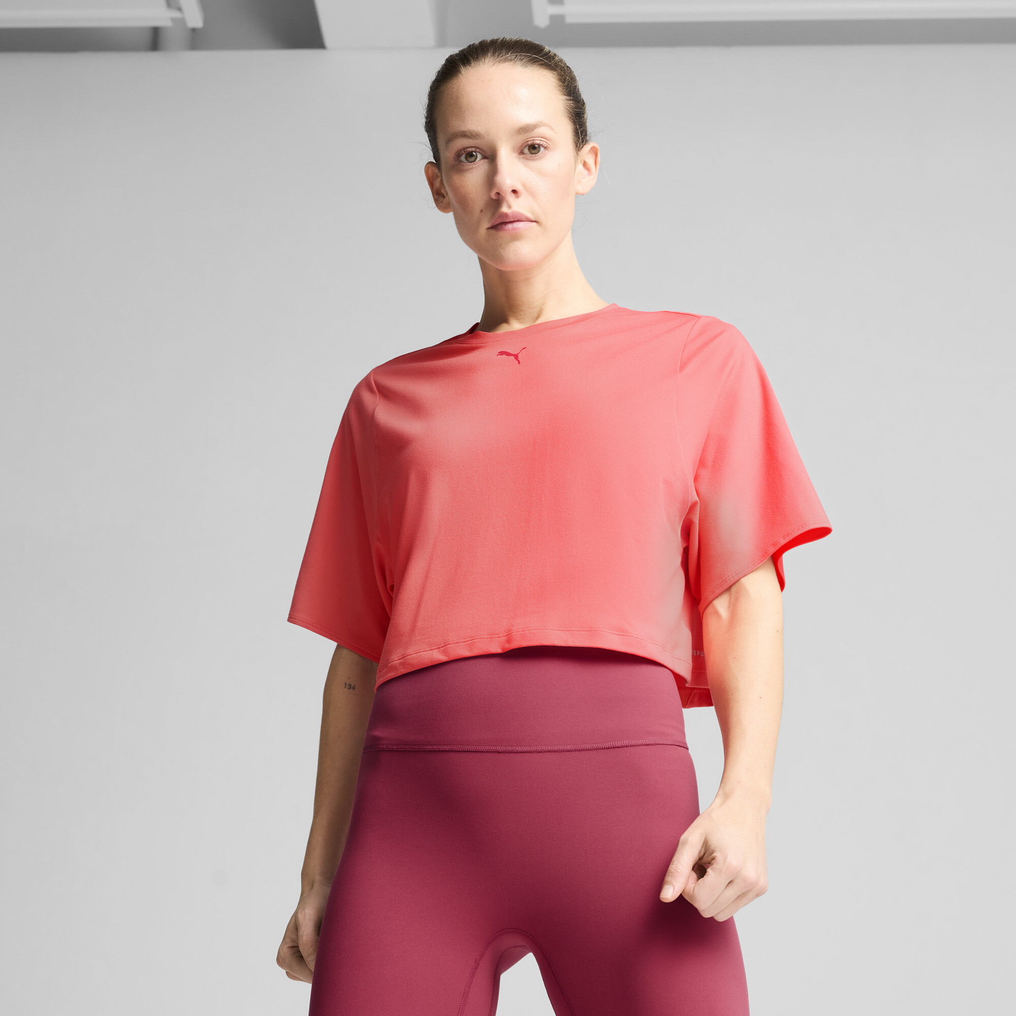 CLOUDSPUN Mesh Tee Women | T-shirts & Tops | PUMA