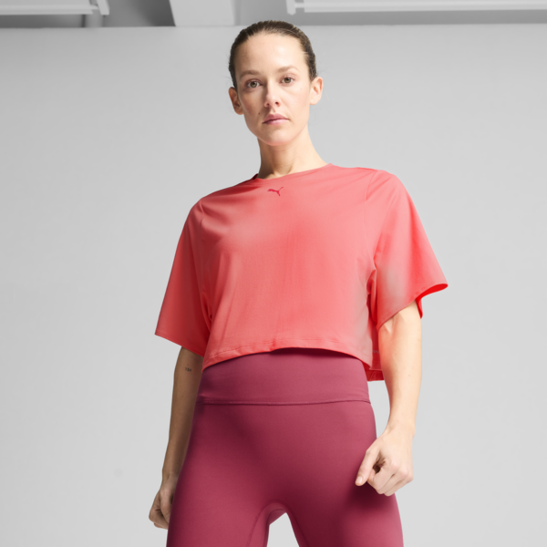 Remera CLOUDSPUN Mesh para mujer, Peach Frost, large-ARG