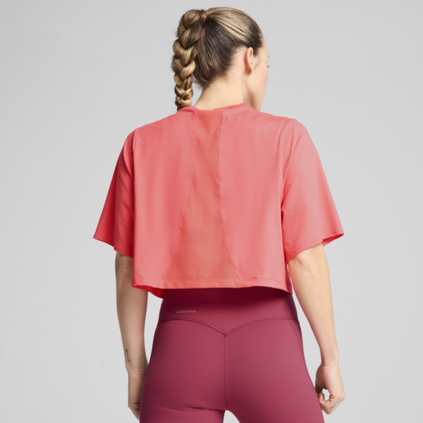 Remera CLOUDSPUN Mesh para mujer, Peach Frost, large-ARG