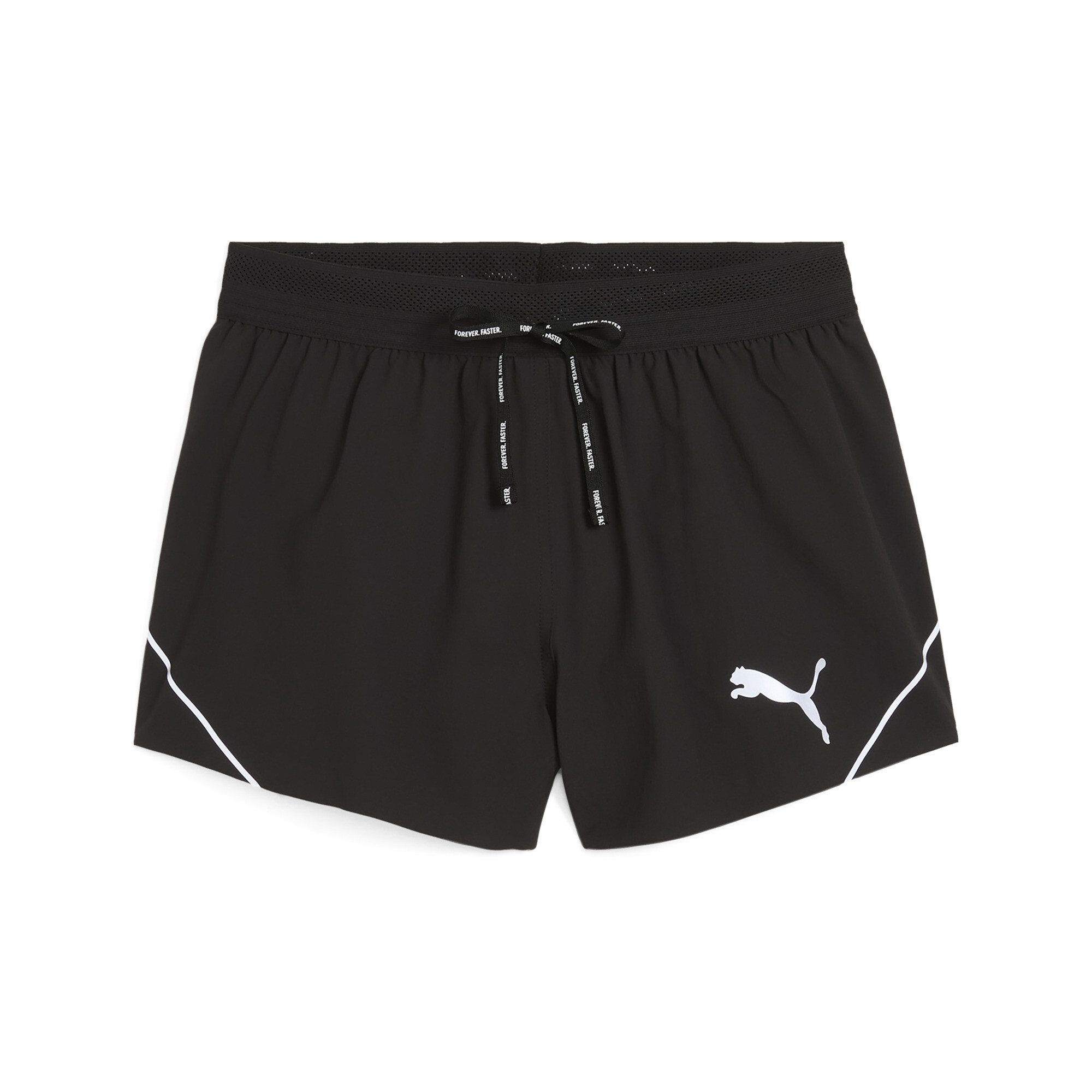 PUMA RACEDAY ULTRAWEAVE short met split voor Dames, Zwart, Maat M thumbnail 3