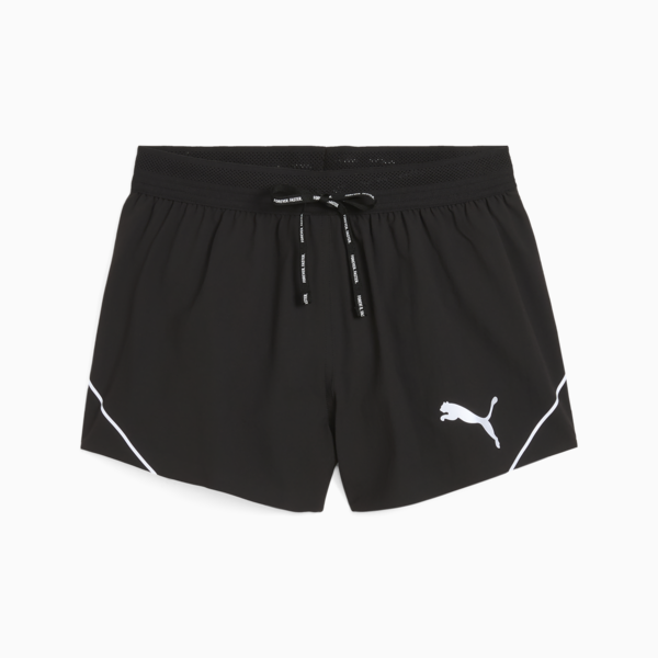RACEDAY ULTRAWEAVE 3" Split Shorts Women, PUMA Black, large-MEX