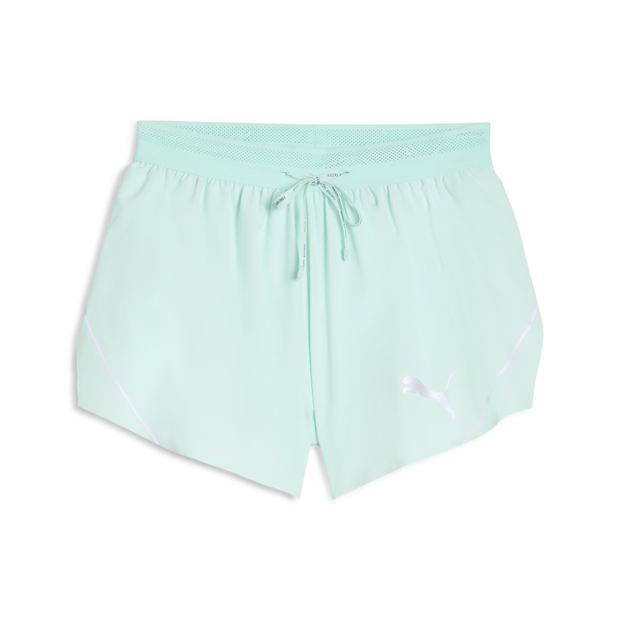 PUMA RACEDAY ULTRAWEAVE short met split voor Dames, Maat L thumbnail 3