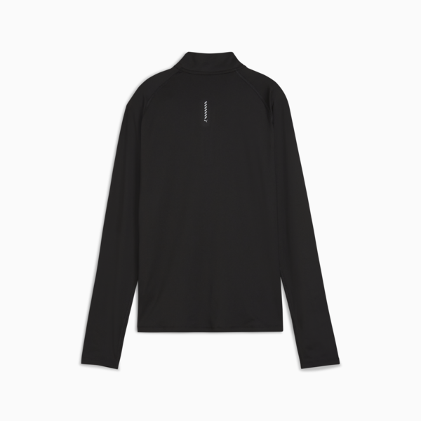 RUN VELOCITY CLOUDSPUN Quarter-Zip Top Women, PUMA Black, large-ZAF