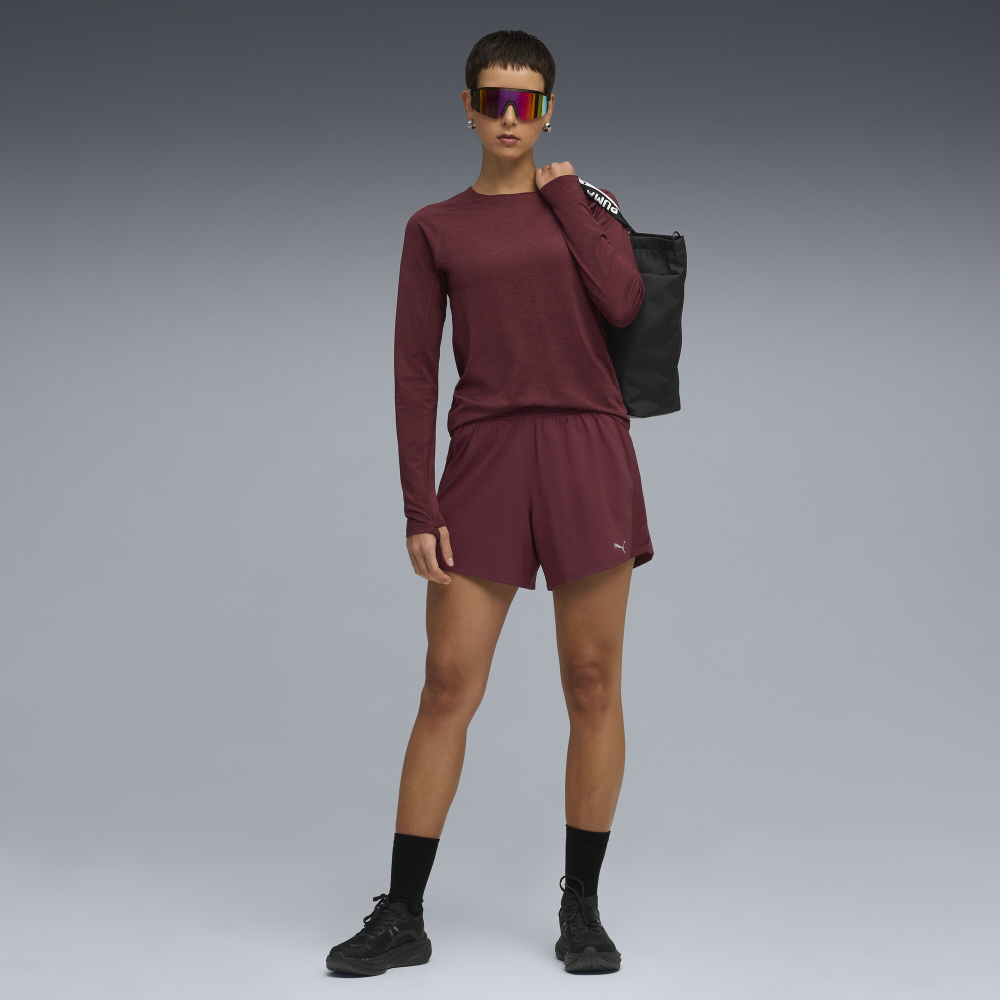 PUMA RUN CLOUDSPUN hardlooptop voor Dames, Maat S thumbnail 4