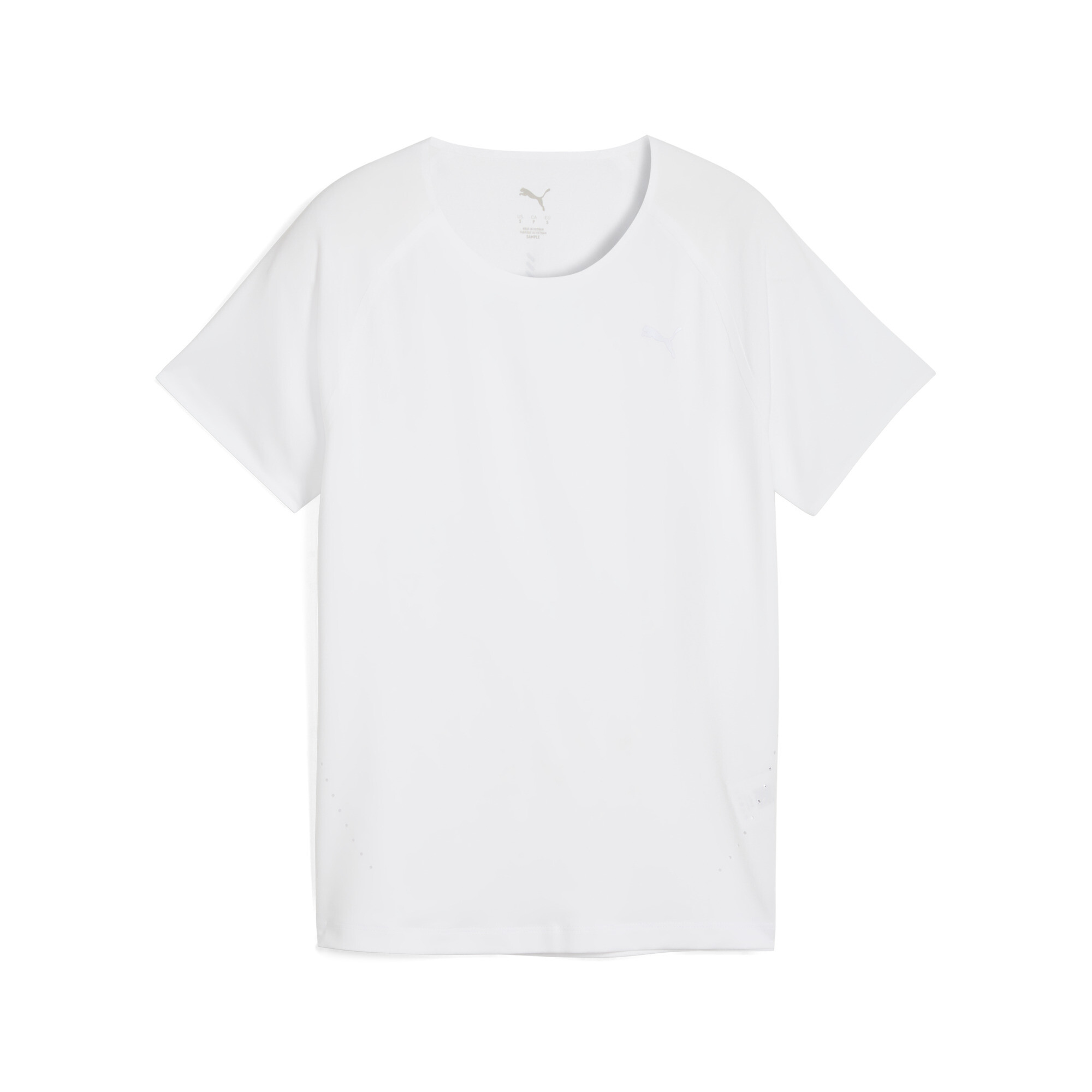 PUMA RUN CLOUDSPUN T-shirt voor Dames, Wit, Maat XS thumbnail 3
