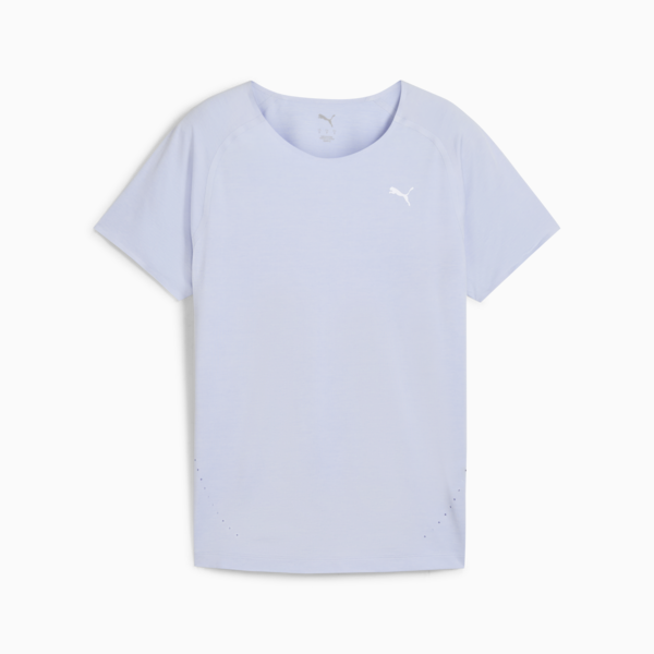 Remera RUN CLOUDSPUN para mujer, Cool Weather-heather, large-ARG