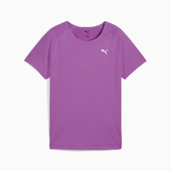 RUN CLOUDSPUN Tee Women, Wild Berry, large-MEX
