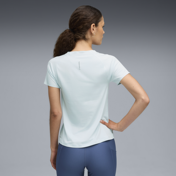 RUN CLOUDSPUN Tee Women, Sea Glass, large-ZAF
