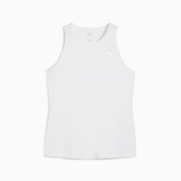 RUN CLOUDSPUN Running Tank Top Women, PUMA White, large-ZAF