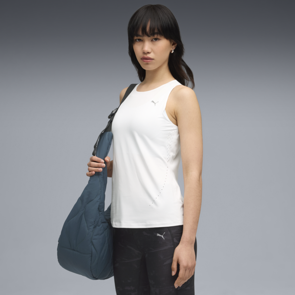 Musculosa RUN CLOUDSPUN para mujer, PUMA White, large-ARG