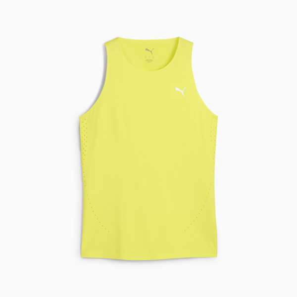 RUN CLOUDSPUN Running Tank Top Women, Lemon Sherbert, large-MEX
