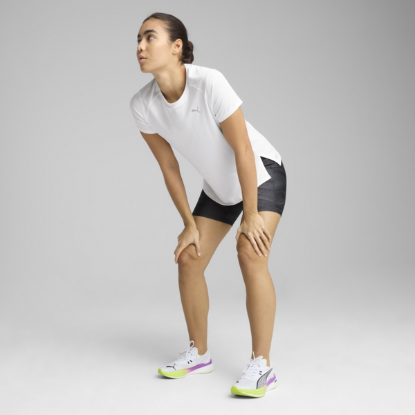 PUMA RUN Mesh Tee Women, PUMA White, large-ZAF