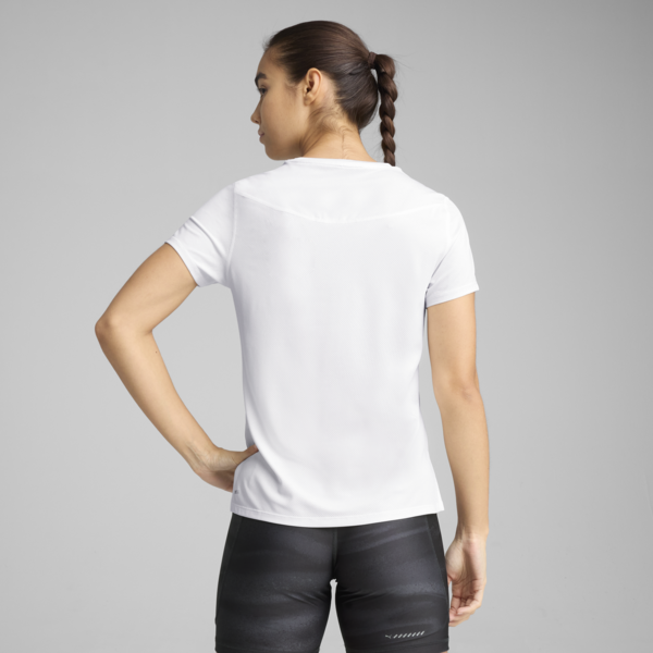 PUMA RUN Mesh Tee Women, PUMA White, large-ZAF
