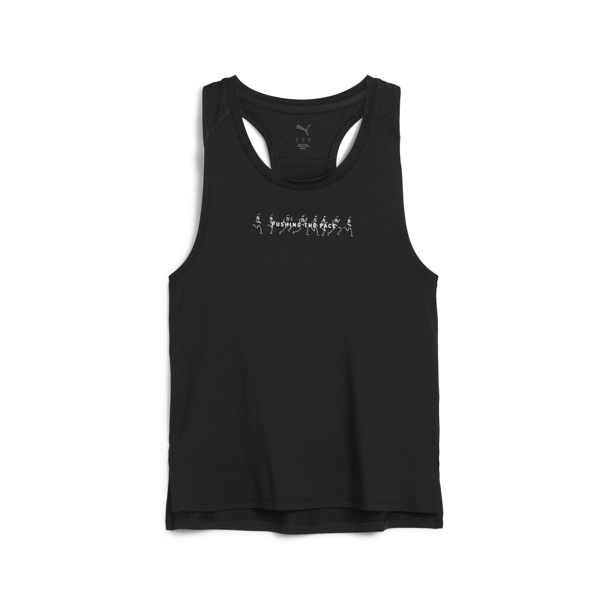 Puma RUN GRAPHIC Mesh Singlet Damen | Black | Größe: L