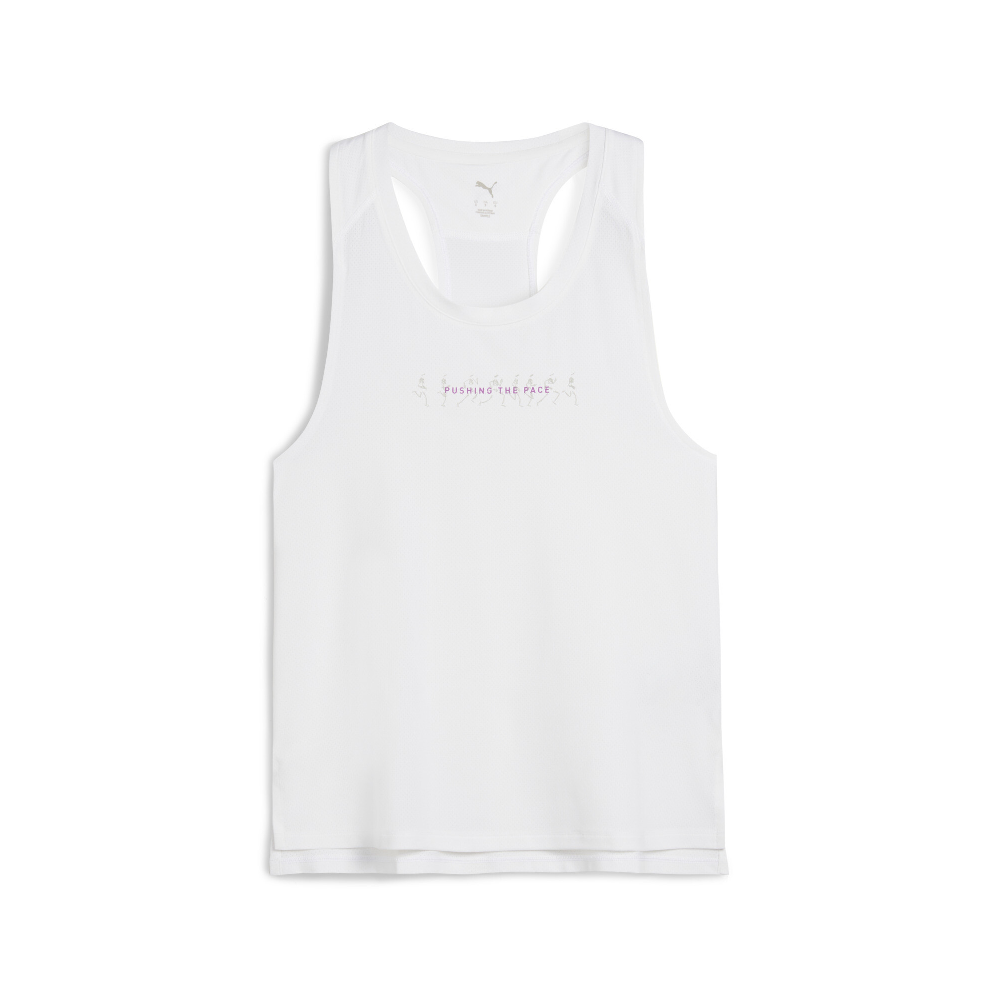 Puma RUN GRAPHIC Mesh Singlet Damen | White | Größe: 3XL