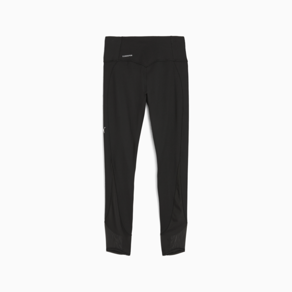 CLOUDSPUN Soft Mesh High-Waisted 7/8 Tights Women, PUMA Black, large-MEX