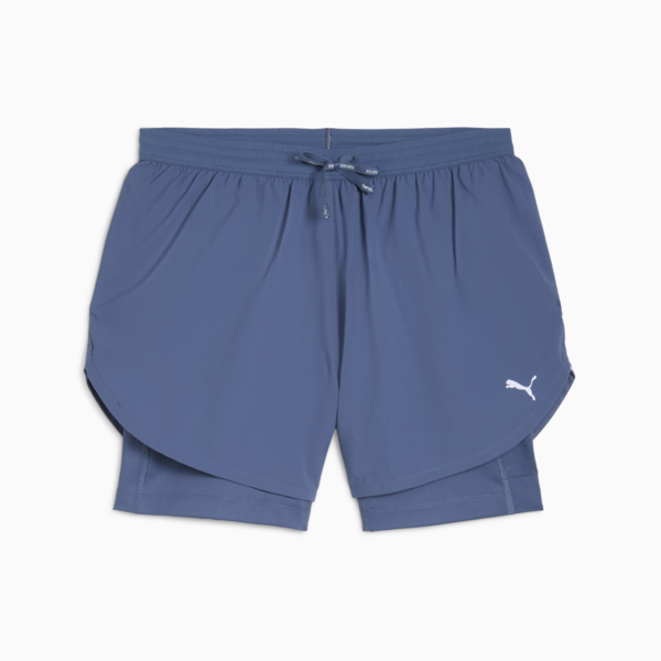 RUN ULTRAWEAVE 2-in-1 4" Shorts Women, Dark Indigo, large-ZAF