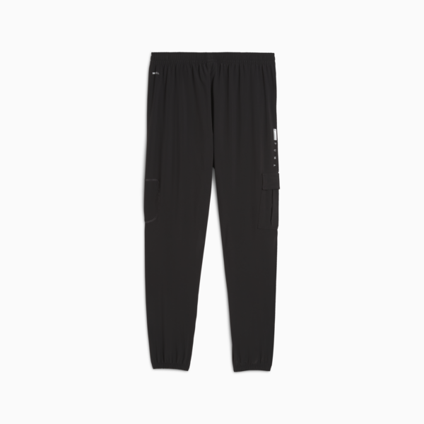 Pantalones tejidos para hombre Flex Trend PUMA, PUMA Black, large-ARG