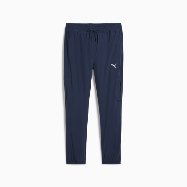 Pantalones tejidos para hombre Flex Trend PUMA, Club Navy, large-ARG