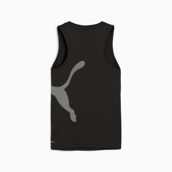 Train All Day Big Logo Tank Women, PUMA Black, large-ZAF
