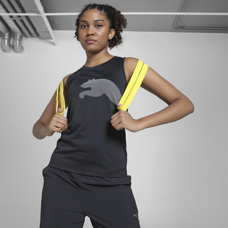 

Women's PUMA Train All Day Big Logo Training Tank