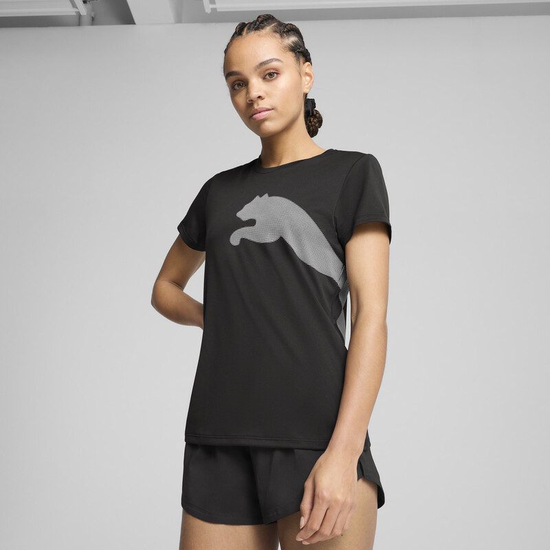 

Women's PUMA Train All Day Big Logo Training Tee
