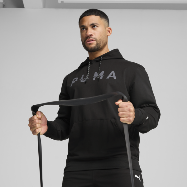 Buzo con capucha CLOUDSPUN Branded para hombre, PUMA Black-Q1, large-ARG
