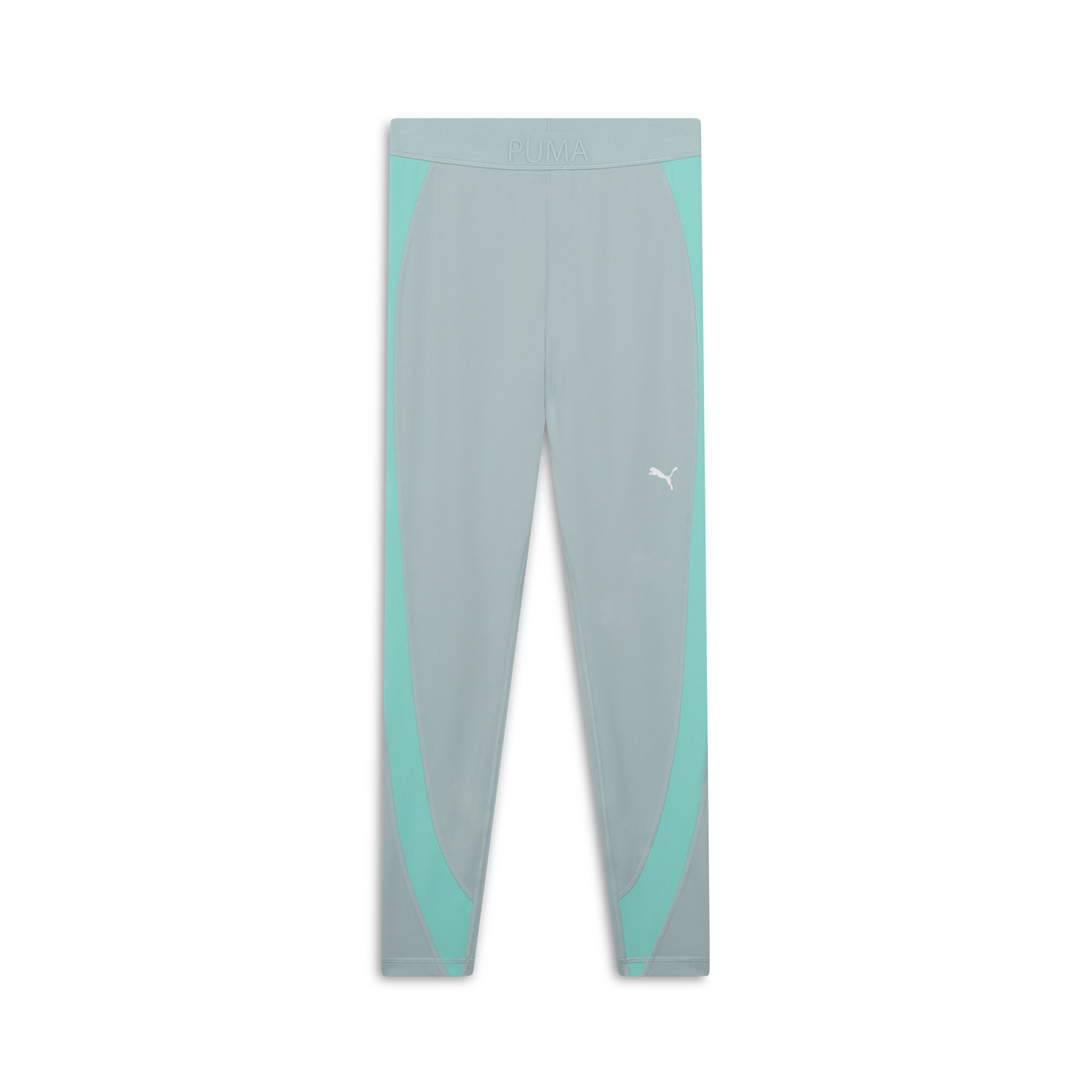 PUMA STRONG HIGH-WAISTED 7/8 COLOR BLOCK WOMEN'S TIGHTS 