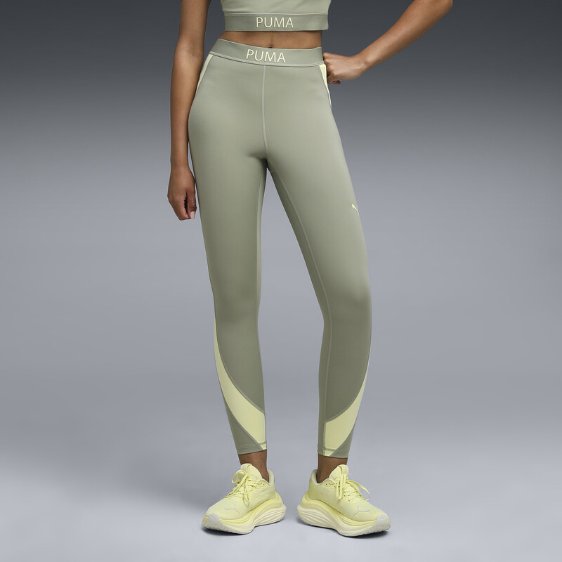 

Women's PUMA STRONG Colour Block High-Waisted 7/8 Training Tights