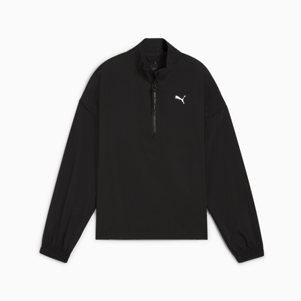 PUMA STRONG Woven Jacket Women, PUMA Black, large-ZAF