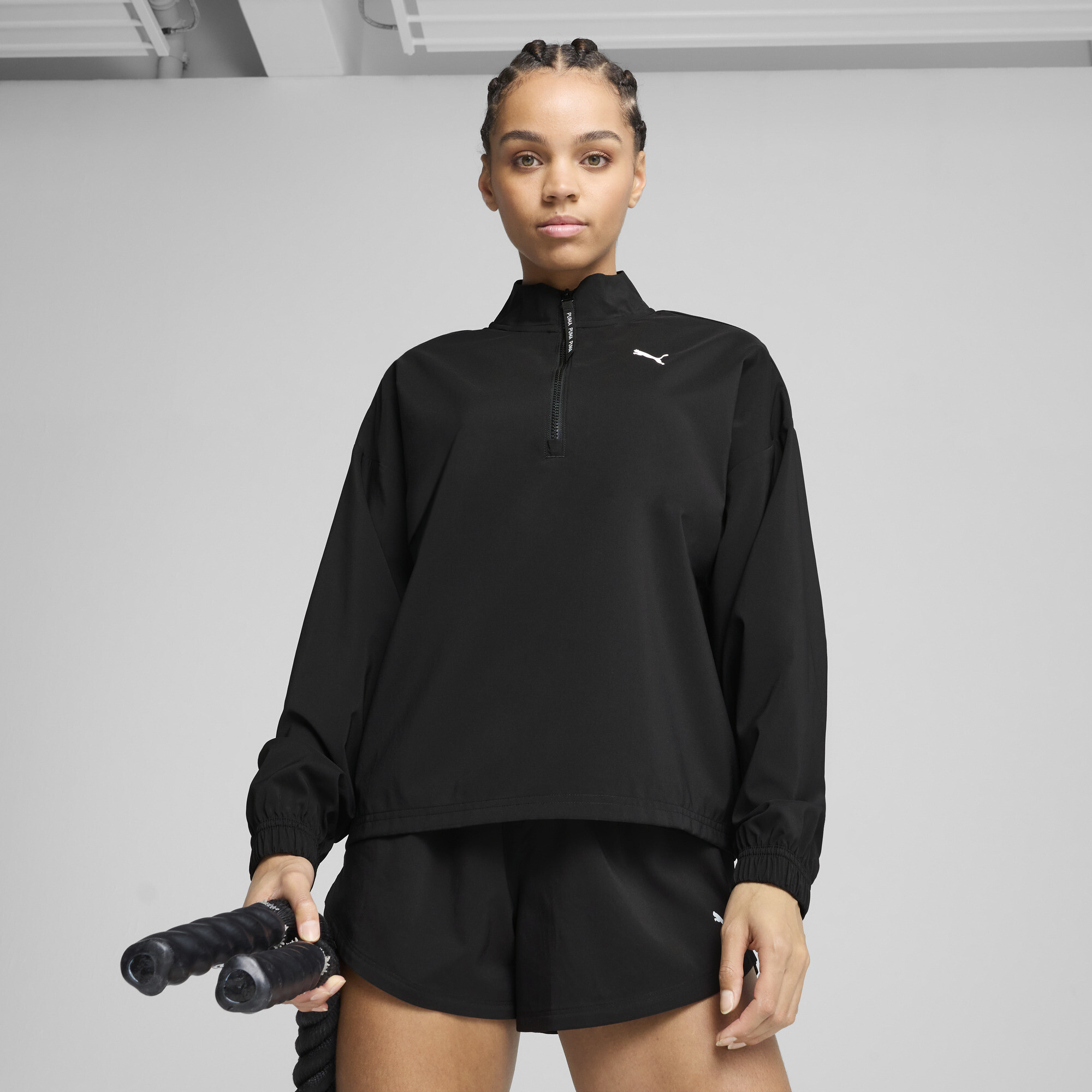 Puma STRONG Gewebte Jacke Damen | Black | Größe: L