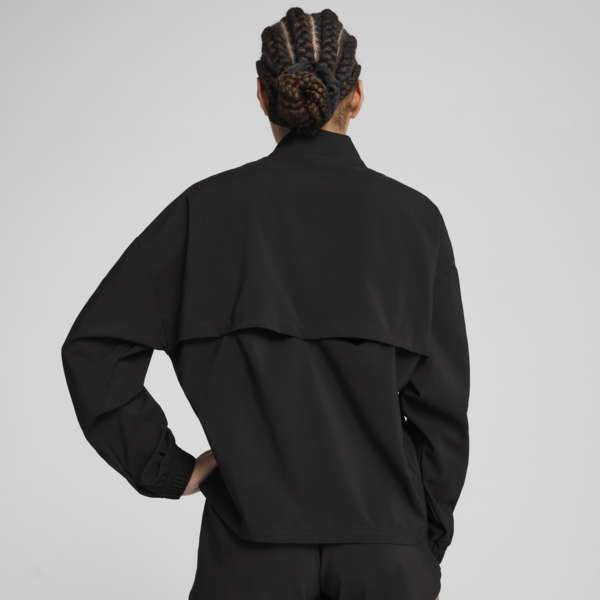 PUMA STRONG Woven Jacket Women, PUMA Black, large-ZAF