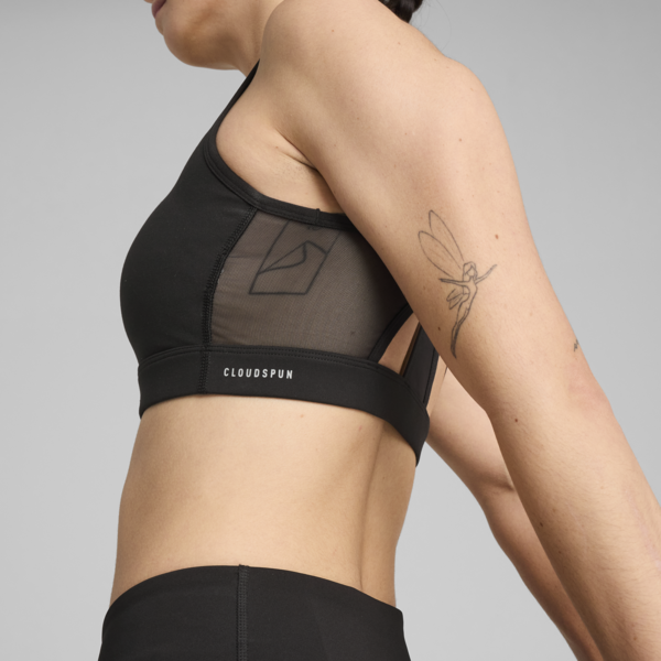 Top deportivo 4KEEPS CLOUDSPUN para mujer, PUMA Black, large-MEX