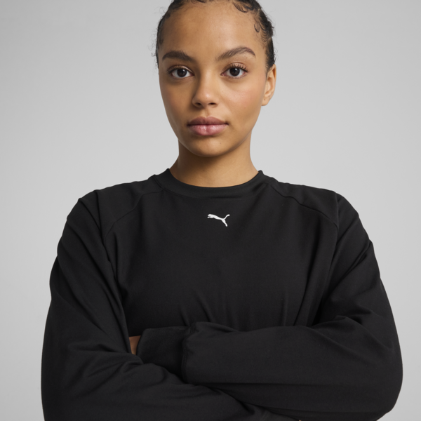 Buzo CLOUDSPUN Fashion para mujer, PUMA Black, large-ARG