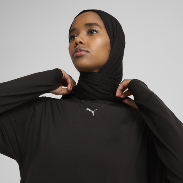 MODEST Oversized Tee Women, PUMA Black, large-ZAF