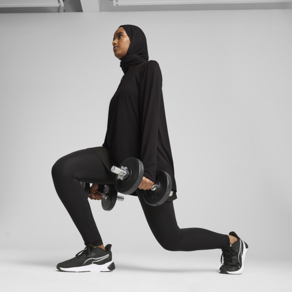MODEST Oversized Tee Women, PUMA Black, large-ZAF