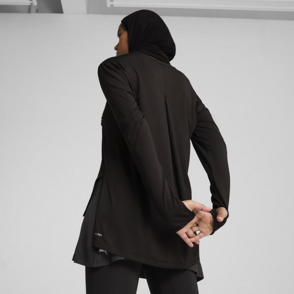 MODEST Oversized Tee Women, PUMA Black, large-ZAF