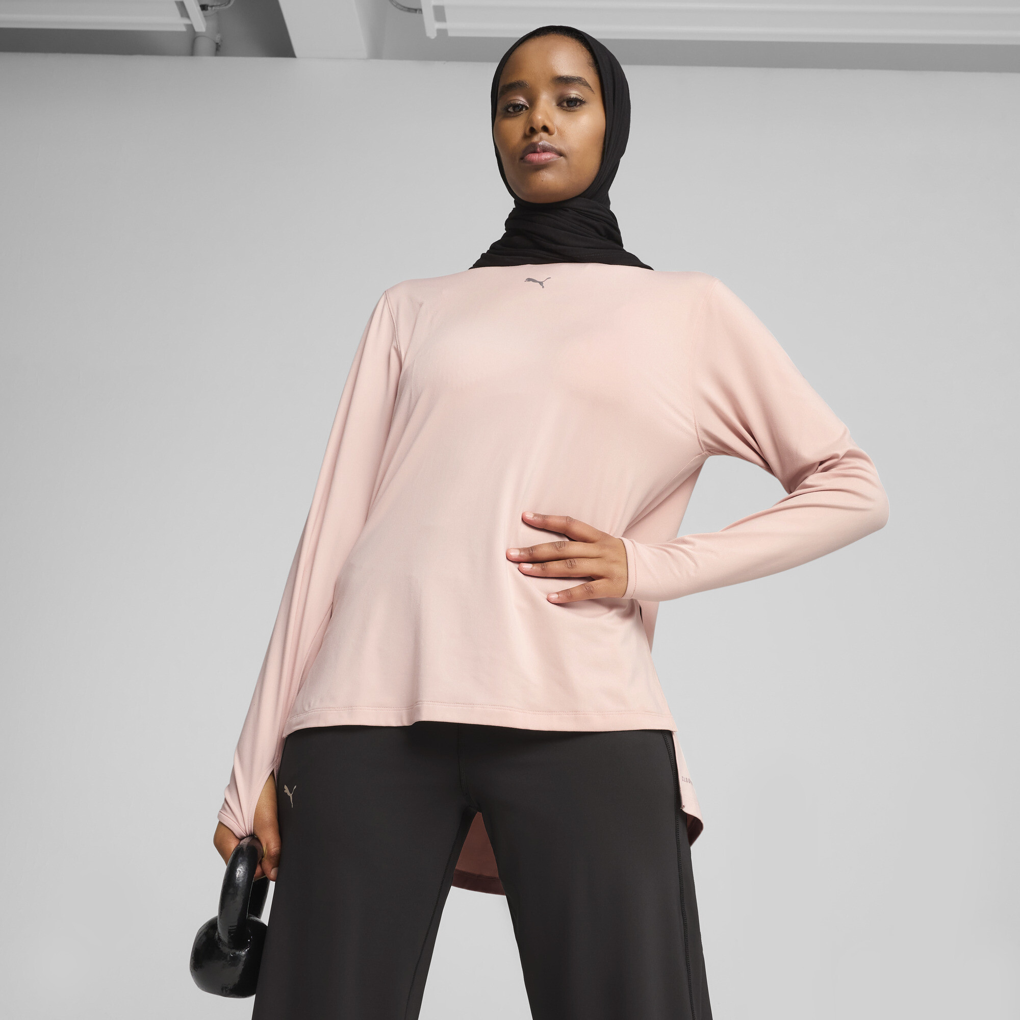 Puma MODEST Oversized T-Shirt Damen | Rose Quartz | Größe: S