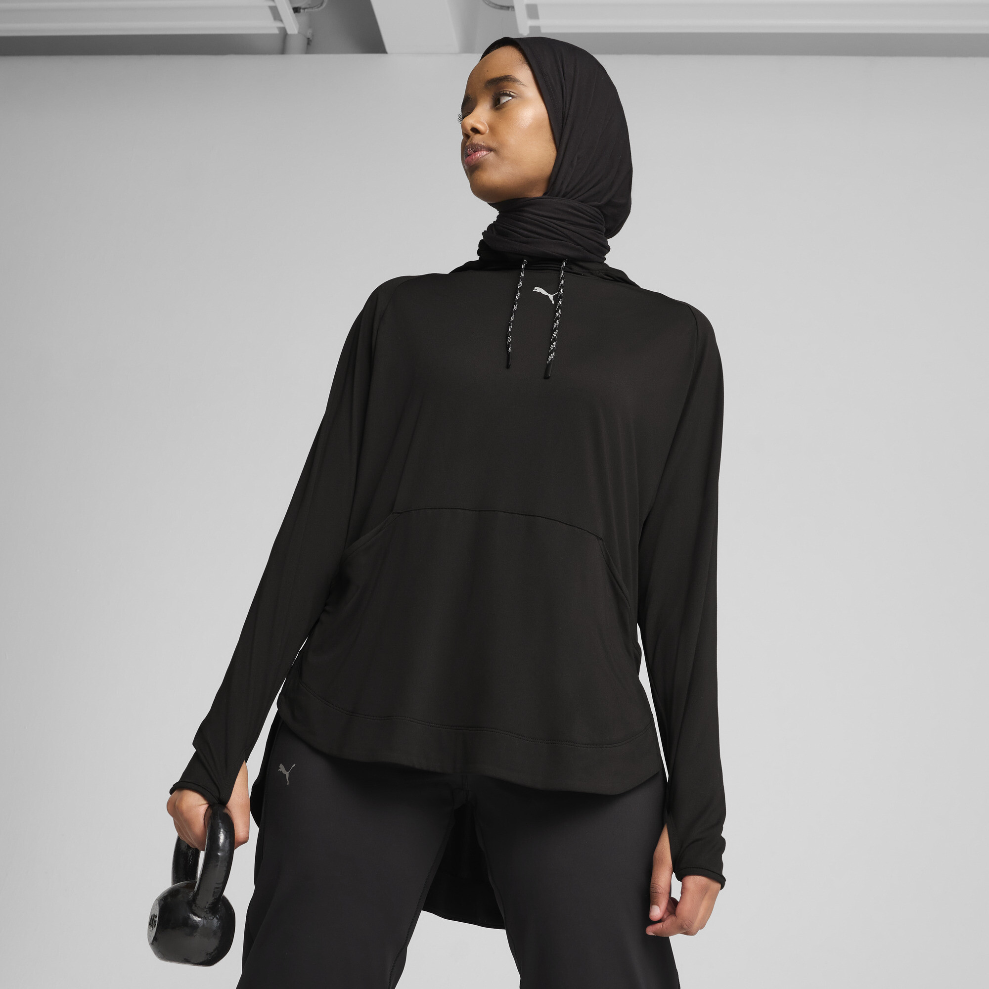 Puma MODEST Hoodie Damen | Black | Größe: L