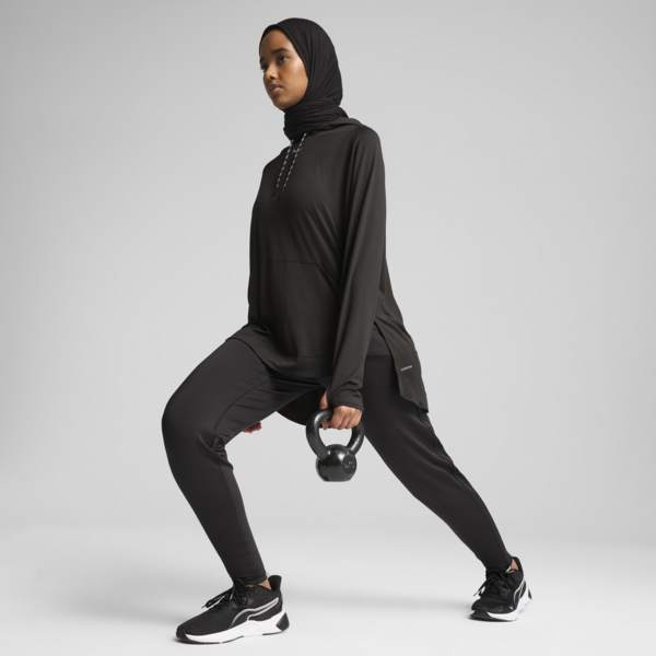 MODEST Hoodie Women, PUMA Black, large-ZAF