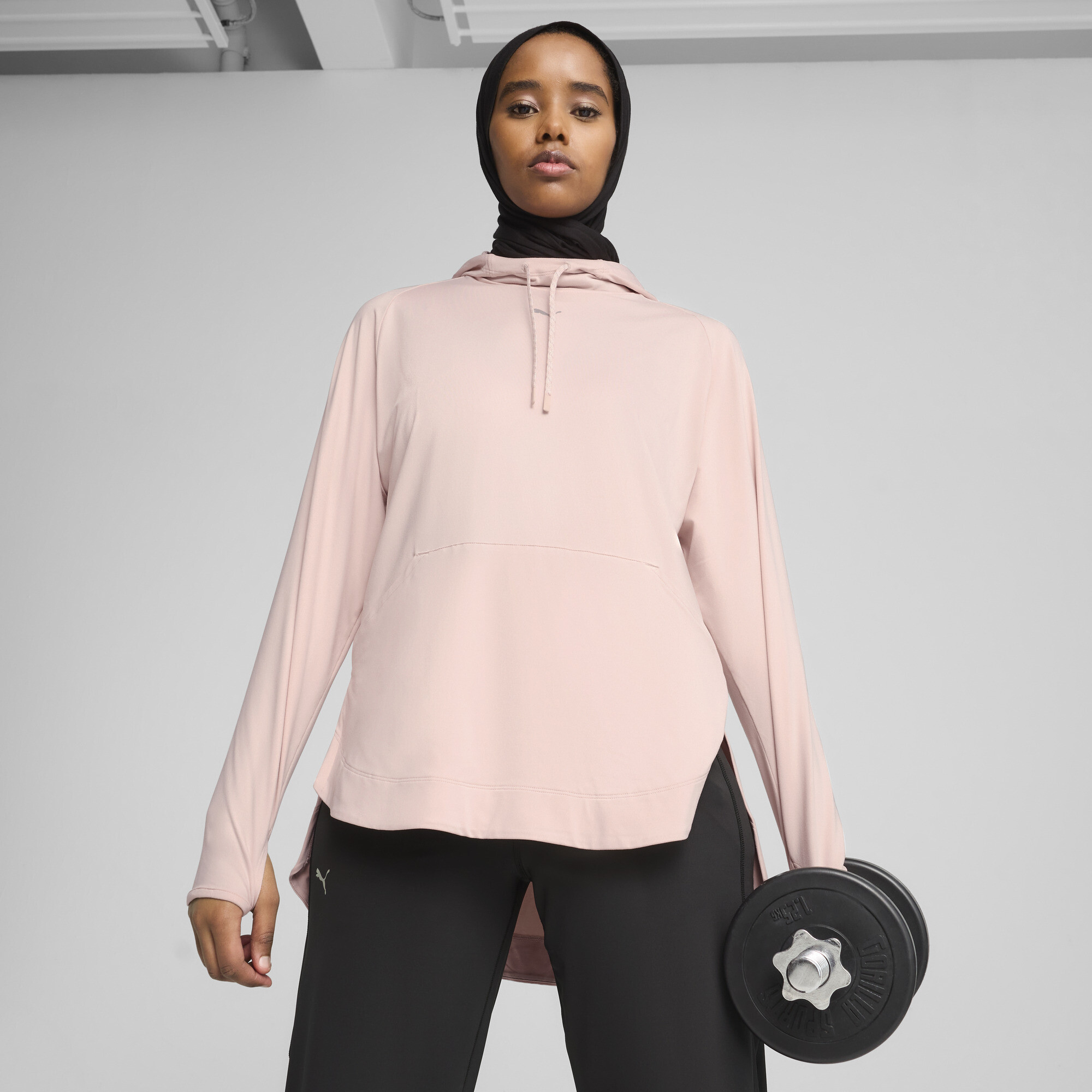 Puma MODEST Hoodie Damen | Rose Quartz | Größe: M