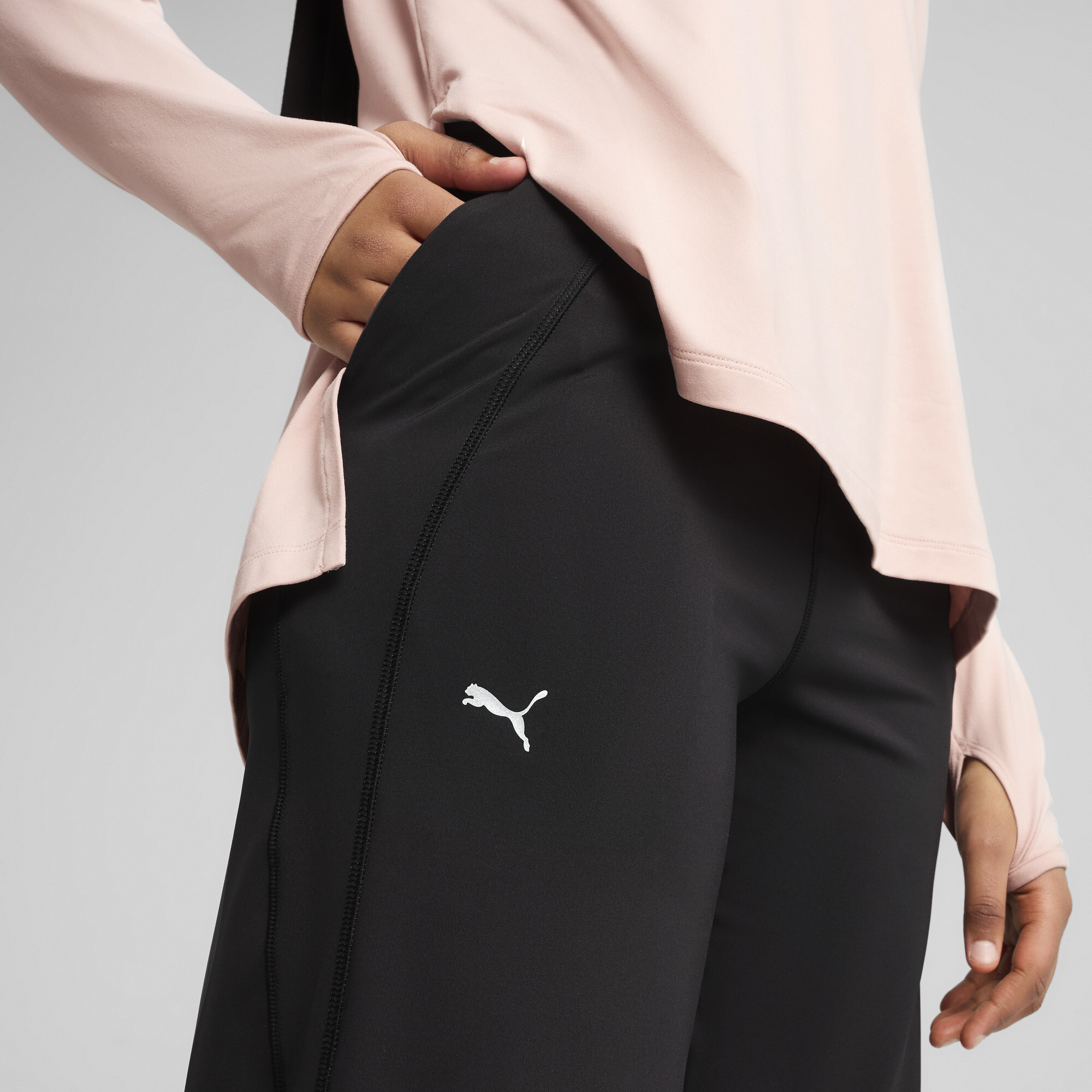 PUMA MODEST broek voor Dames, Zwart, Maat L thumbnail 7