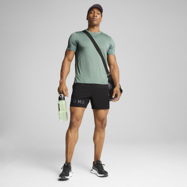 Remera CLOUDSPUN Soft Breathable para hombre, Green Moon Heather, large-ARG