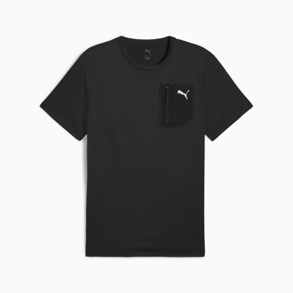 Remera PUMA FLEX Pocket para hombre, PUMA Black, large-ARG