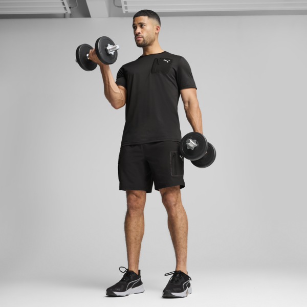 Remera PUMA FLEX Pocket para hombre, PUMA Black, large-ARG