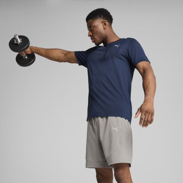 Remera PUMA FLEX Pocket para hombre, Club Navy, large-ARG