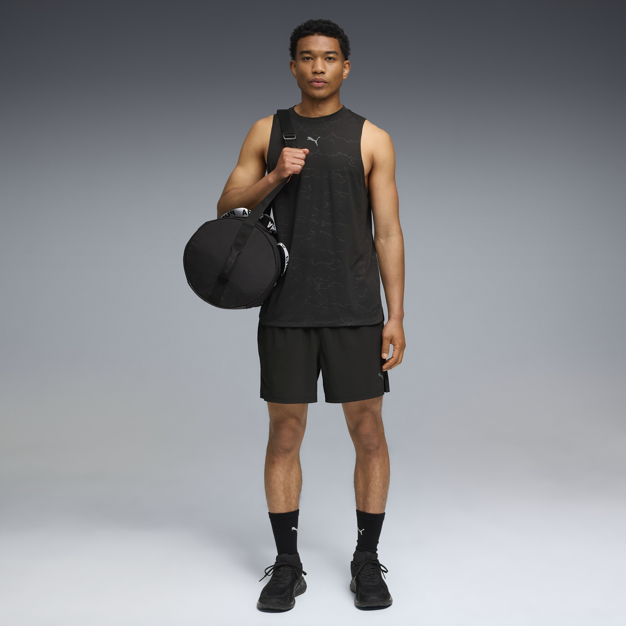 PUMA TECH TRAINING 5"Stretch short voor Heren, Zwart, Maat XL thumbnail 4