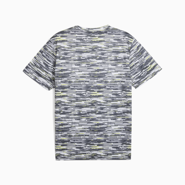 TAD ESSENTIALS AOP Tee Men, PUMA White, large-ZAF