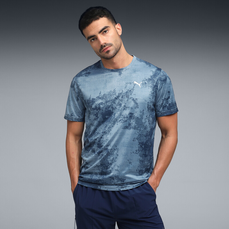 Men's PUMA Train All Day Essentials All Over Printed Tee