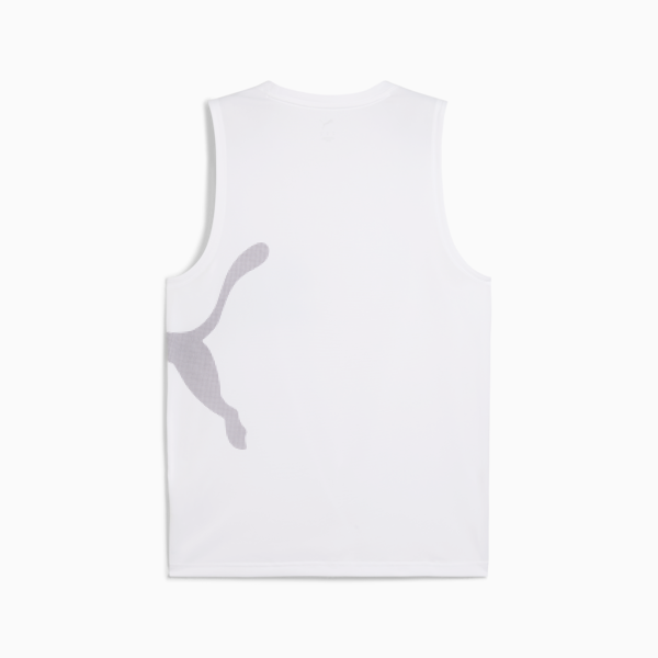 Train All Day Big Logo Tank Men, PUMA White, large-ZAF